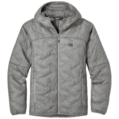 Buitenonderzoek | Superstrand Lt Herenhoodie Licht Pewter