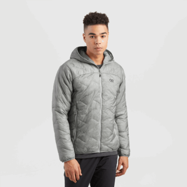 Buitenonderzoek | Superstrand Lt Herenhoodie Licht Pewter