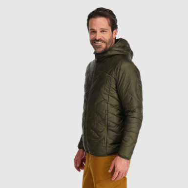 Buitenonderzoek | Heren Superstrand Lt Hoodie Loden