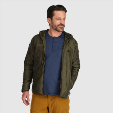 Buitenonderzoek | Heren Superstrand Lt Hoodie Loden