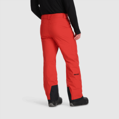 Buitenonderzoek | Heren Snowcrew Broek Cranberry