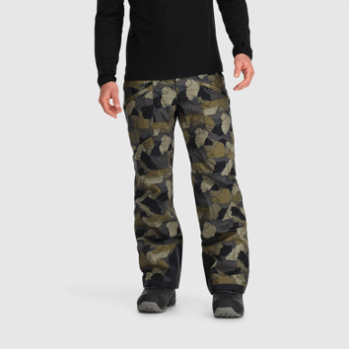 Buitenonderzoek | Heren Snowcrew Broek Loden Camo