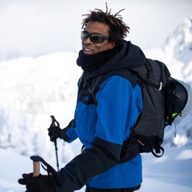 Buitenonderzoek | Heren Kulshan Stormjack Klassiek Blauw/zwart