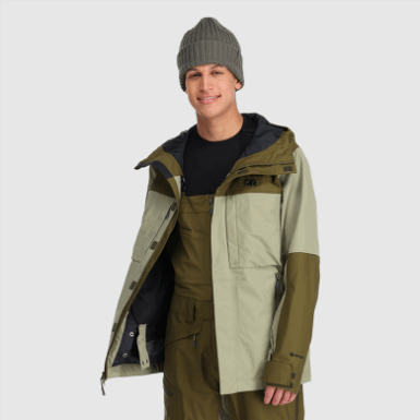Buitenonderzoek | Heren Kulshan Stormjack Flint/loden