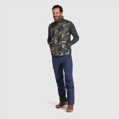 Buitenonderzoek | Heren Coldfront Donsvest Loden Camo