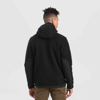 Buitenonderzoek | Heren Juneau Fleece Hoodie Zwart