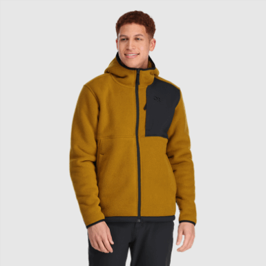 Buitenonderzoek | Juneau Fleece Hoodie Tapenade Voor Heren