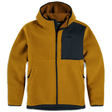 Buitenonderzoek | Juneau Fleece Hoodie Tapenade Voor Heren