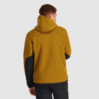 Buitenonderzoek | Juneau Fleece Hoodie Tapenade Voor Heren