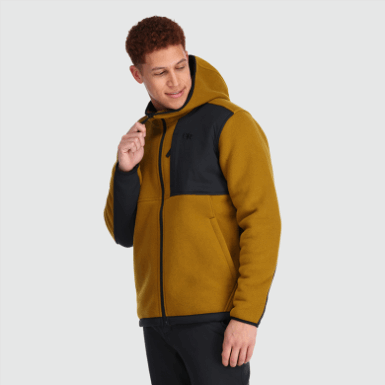 Buitenonderzoek | Juneau Fleece Hoodie Tapenade Voor Heren