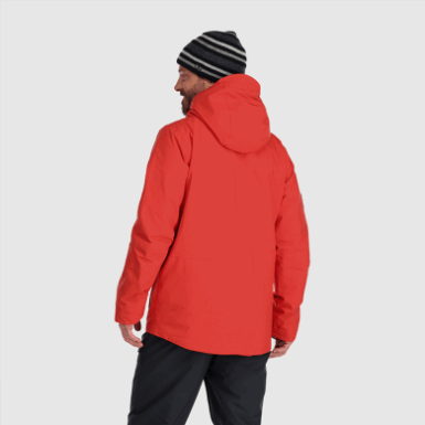 Buitenonderzoek | Heren Snowcrew Jack Cranberry