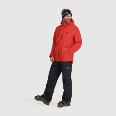 Buitenonderzoek | Heren Snowcrew Jack Cranberry