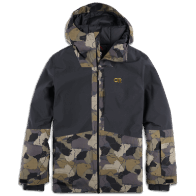 Buitenonderzoek | Heren Snowcrew Jack Loden Camo/zwart