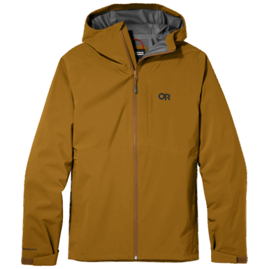 Buitenonderzoek | Heren Dryline Regenjack Tapenade