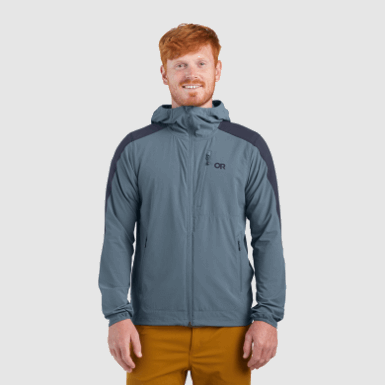 Buitenonderzoek | Heren Ferrosi Hoodie Nimbus/naval Blauw