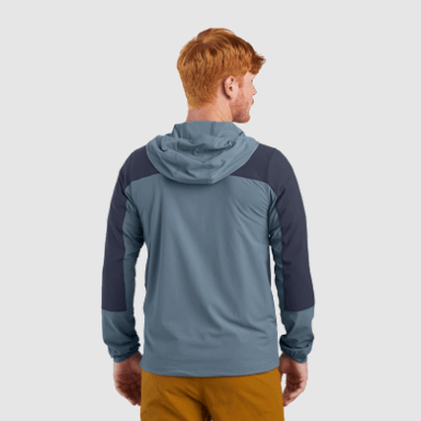 Buitenonderzoek | Heren Ferrosi Hoodie Nimbus/naval Blauw