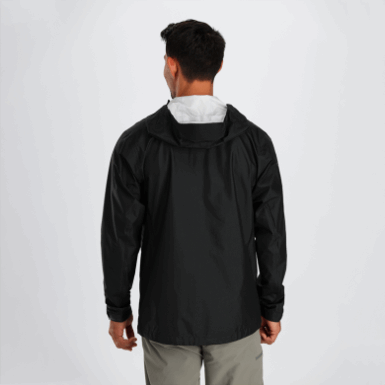 Buitenonderzoek | Heren Helium Ascentshell Jack Zwart