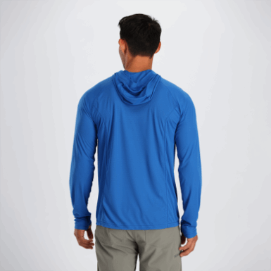 Buitenonderzoek | Heren Echo Hoodie Klassiek Blauw