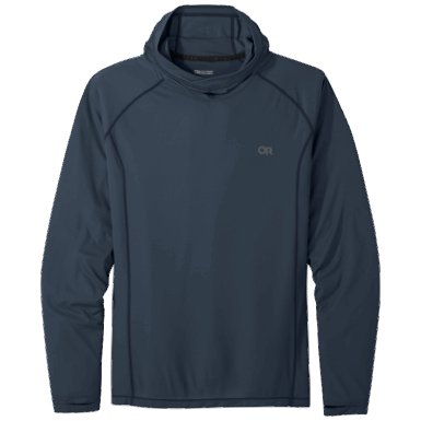 Buitenonderzoek | Marineblauwe Echo-hoodie Voor Heren