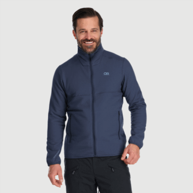 Buitenonderzoek | Heren Vigor Plus Fleecejack Marineblauw
