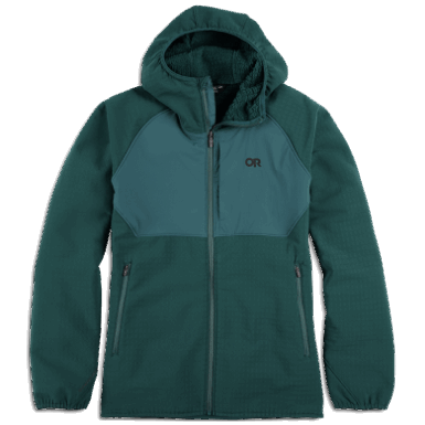 Buitenonderzoek | Vigor Plus Fleece Hoodie Treeline Voor Heren