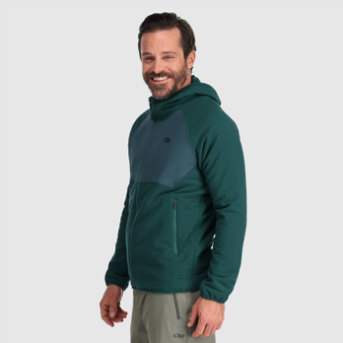 Buitenonderzoek | Vigor Plus Fleece Hoodie Treeline Voor Heren