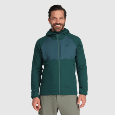 Buitenonderzoek | Vigor Plus Fleece Hoodie Treeline Voor Heren