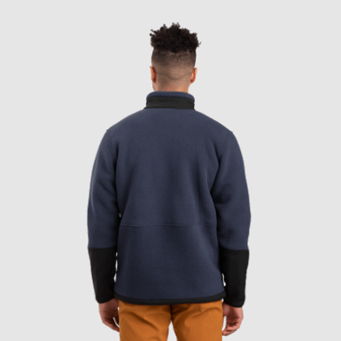 Buitenonderzoek | Heren Juneau Fleecejack Marineblauw