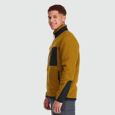 Buitenonderzoek | Heren Juneau Fleecejack Tapenade