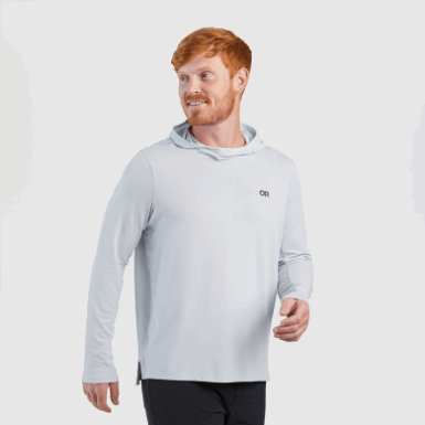 Buitenonderzoek | Activeice Spectrum Sun-hoodie Voor Heren Titaniumgrijs