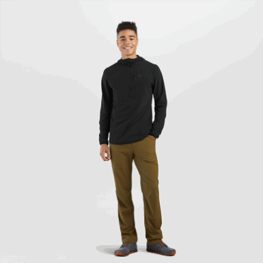 Buitenonderzoek | Heren Astroman Sun Hoodie Zwart