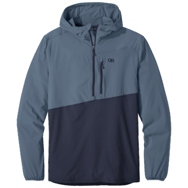 Buitenonderzoek | Astroman Sun Hoodie Voor Heren Nimbus/marineblauw