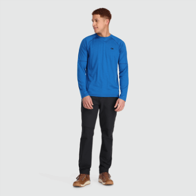 Buitenonderzoek | Heren Alpine Onset Merino Crew Classic Blauw