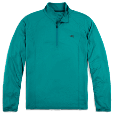 Buitenonderzoek | Heren Echo Quarter Zip Deep Lake