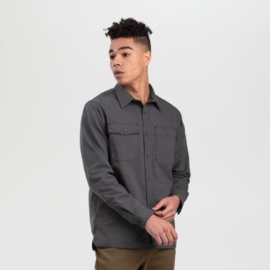 Buitenonderzoek | Heren Chehalis L/s Werkoverhemd Storm