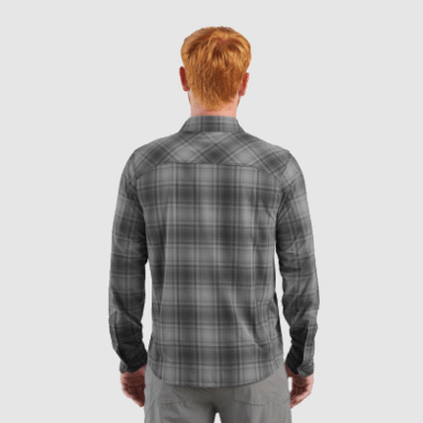 Buitenonderzoek | Heren Astroman L/s Zonnehemd Storm Plaid