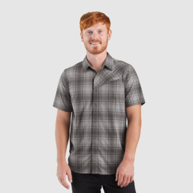 Buitenonderzoek | Heren Astroman S/s Zonnehemd Vermoeidheid Geruit