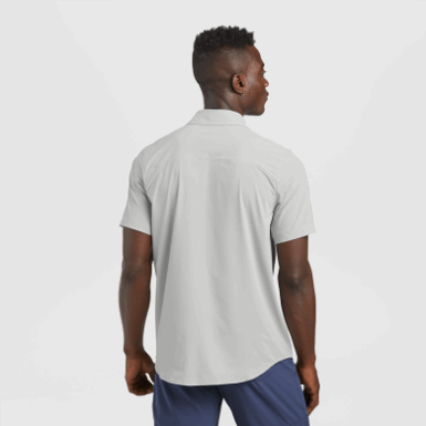 Buitenonderzoek | Heren Astroman S/s Zonnehemd Kiezelsteen