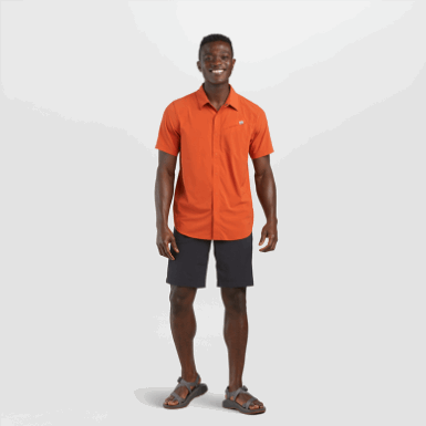 Buitenonderzoek | Heren Astroman S/s Zonneoverhemd Redrock