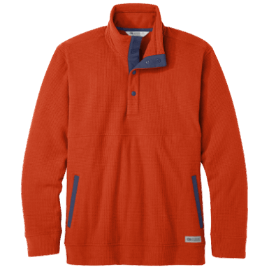 Buitenonderzoek | Heren Trailmix Snap Pullover Ii Redrock