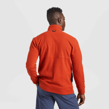 Buitenonderzoek | Heren Trailmix Snap Pullover Ii Redrock