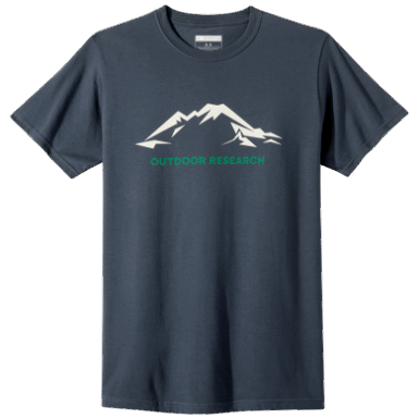 Buitenonderzoek | Heren Mt Baker T-shirt Marineblauw