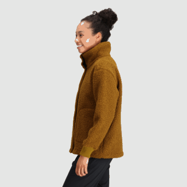 Buitenonderzoek | Juneau Sherpa Truckerjack Tapenade Voor Dames