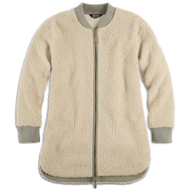 Buitenonderzoek | Dames Juneau Sherpa Fleece Jas Mist