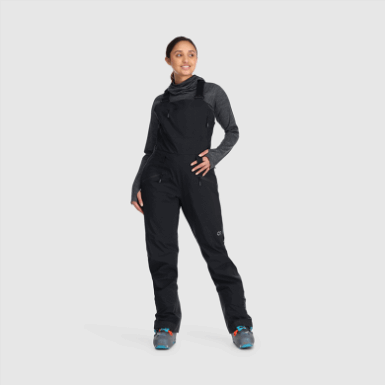 Buitenonderzoek | Dames Hemisferen Ii Gore-tex® Slabbetjes Zwart