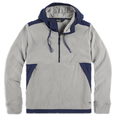 Buitenonderzoek | Dames Trailmix Pullover-hoodie As/marineblauw
