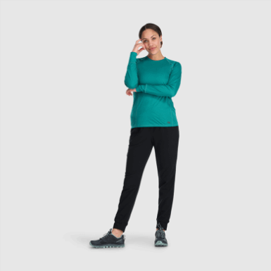 Buitenonderzoek | Dames Trailmix Joggingbroek Zwart