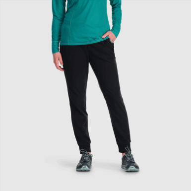 Buitenonderzoek | Dames Trailmix Joggingbroek Zwart