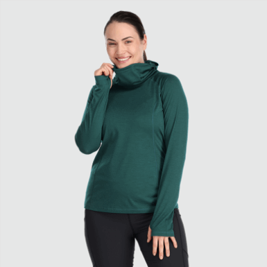 Buitenonderzoek | Alpine Onset Merino 150 Dameshoodie Treeline