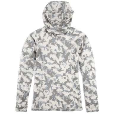 Buitenonderzoek | Alpine Onset Merino 150 Damessweater Met Capuchon, Sneeuwcamouflage